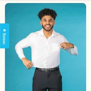 &Collar Unstainable Buttonup